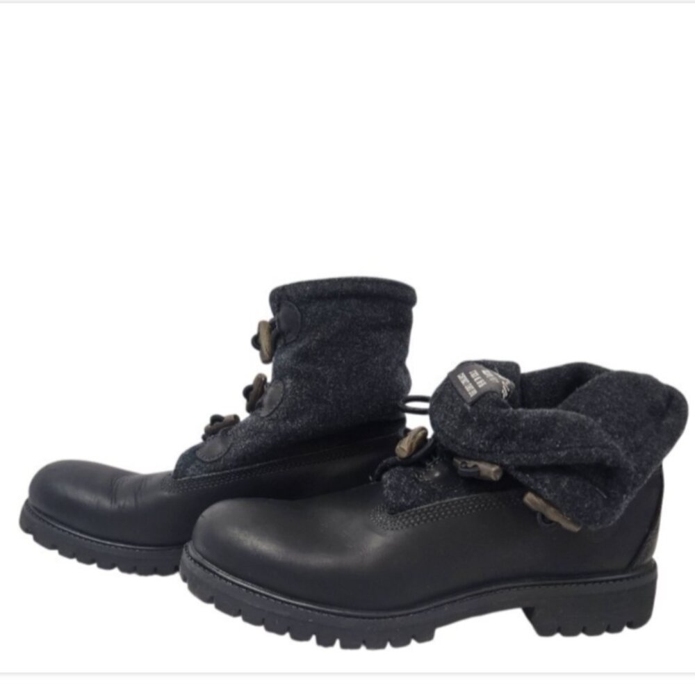 Timberland Wool & Leather Toggle Button Closure R… - image 2